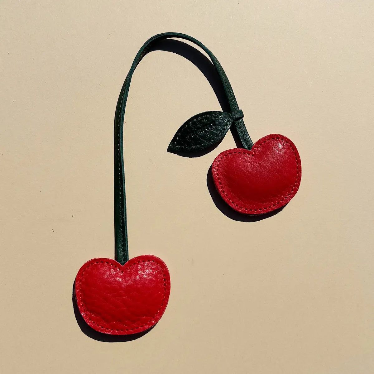 Bag Charm - Cherry