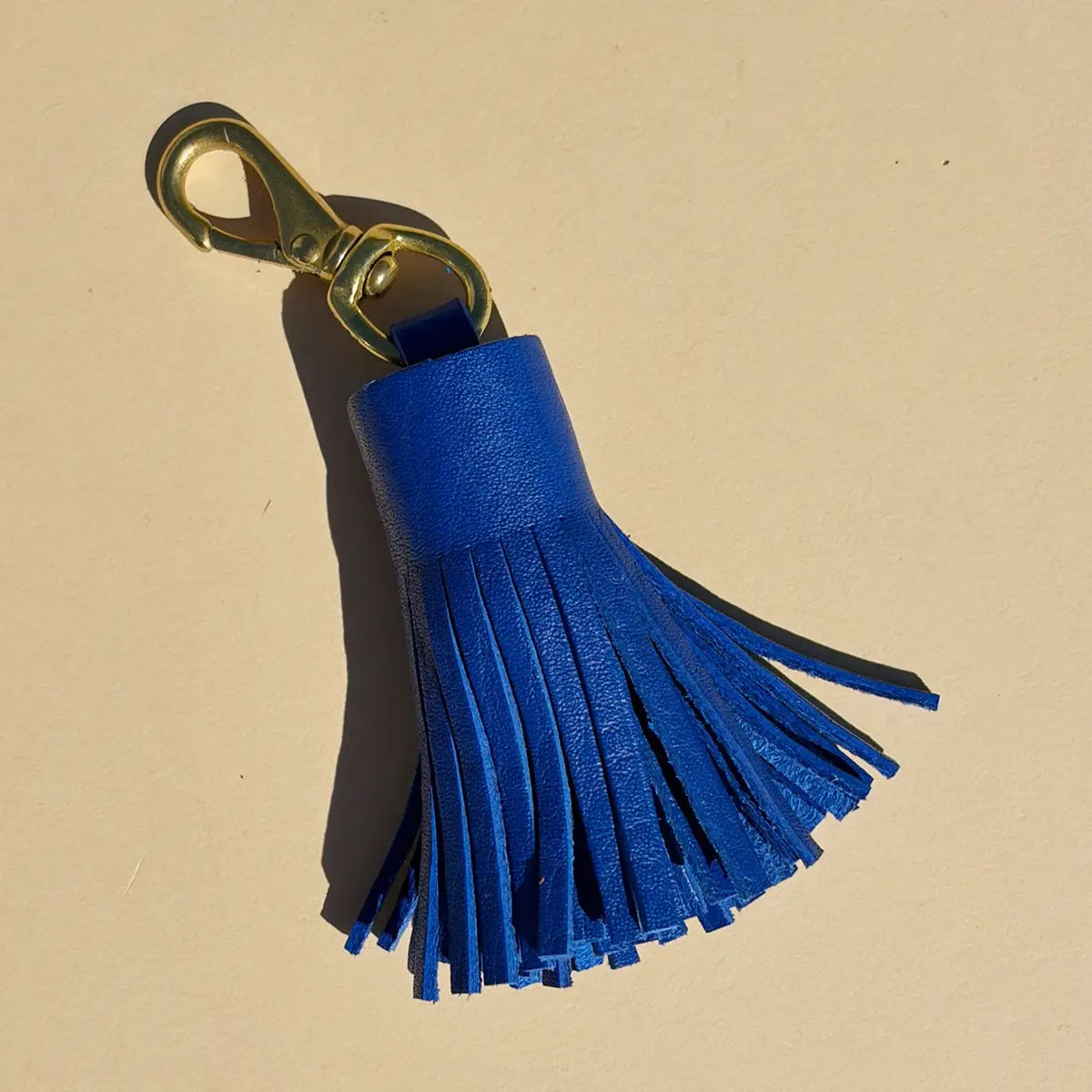 Tassel - Lapis Leather