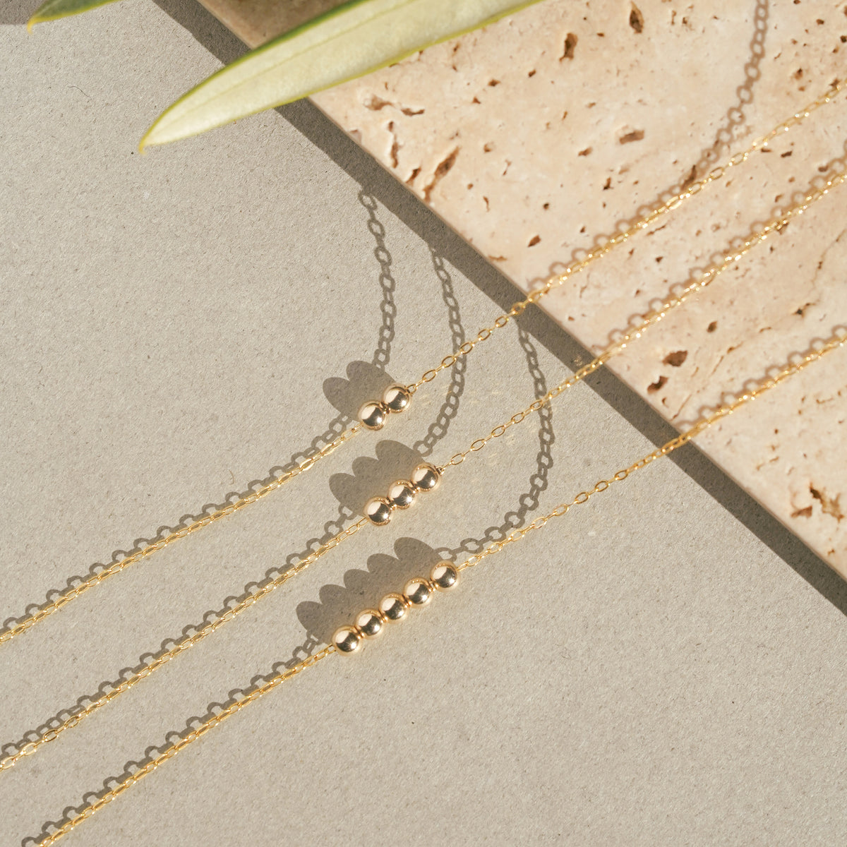 Phoebe Necklace (available with 2-5 beads)
