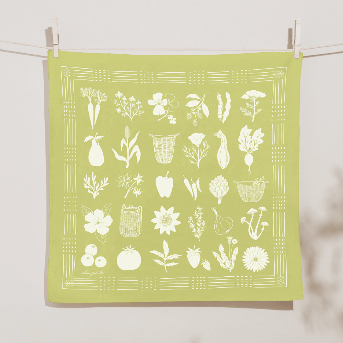 Forage Bandana - Celery