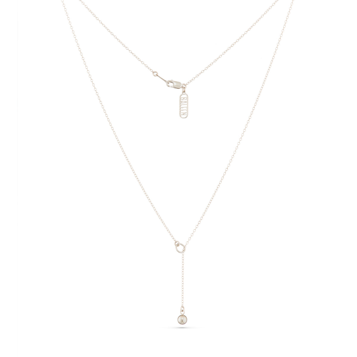 Ballerina Necklace - Silver