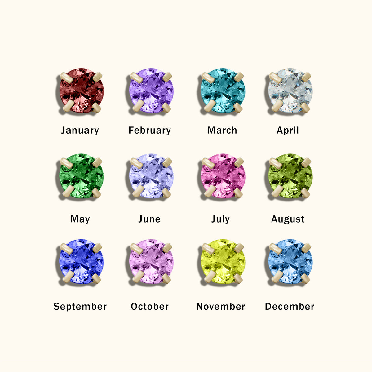 Birthstone Nap (Jan-Dec)