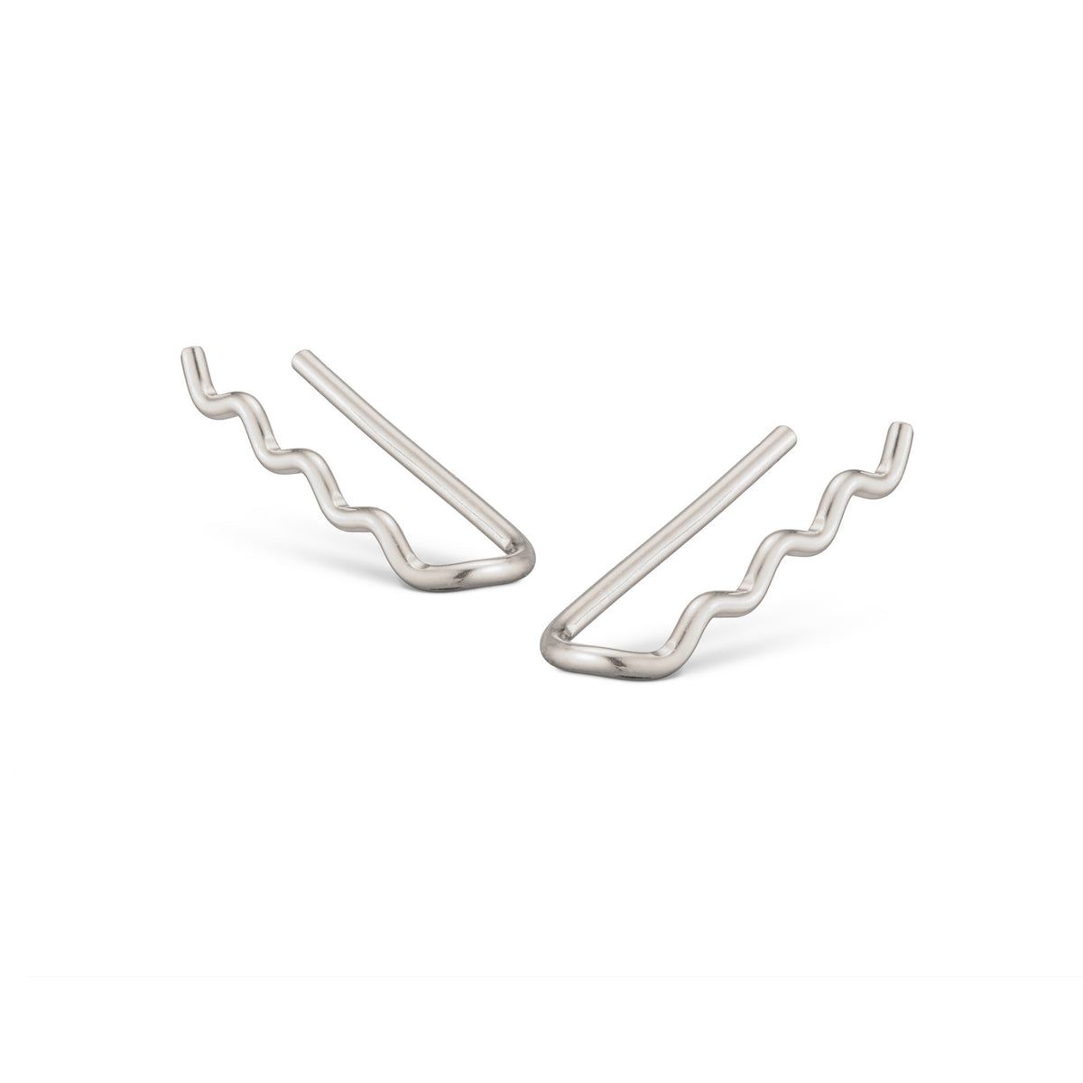 Dewfall Ear Climbers - Silver