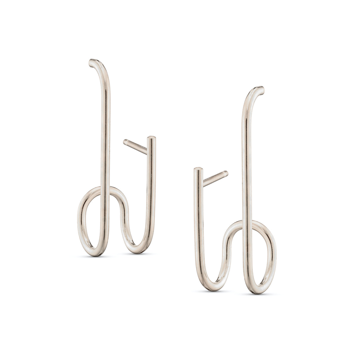 Ivy Earrings - Silver