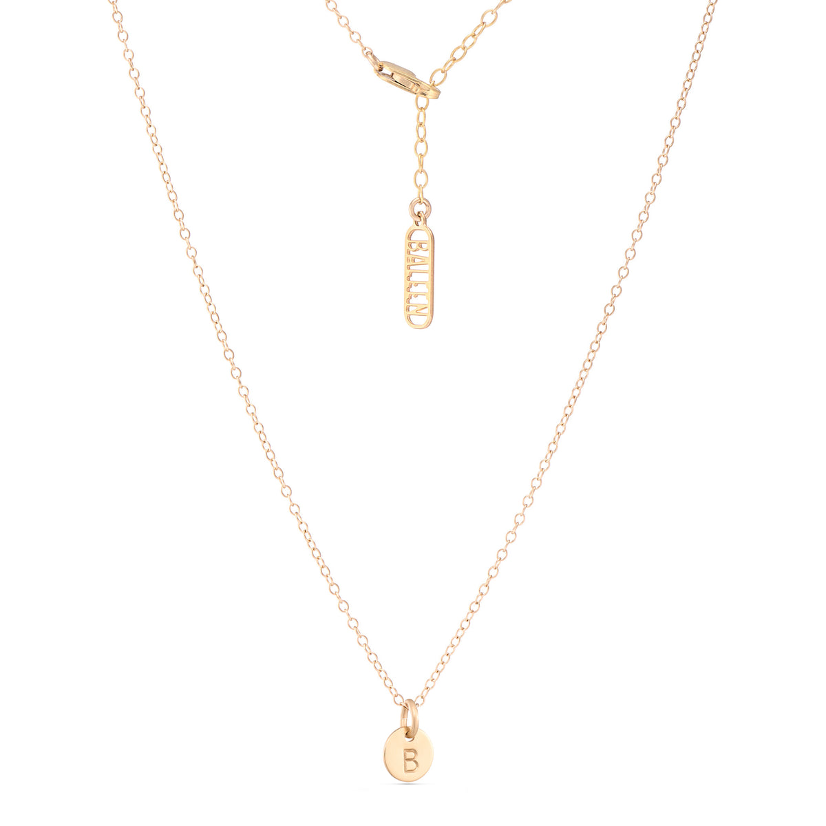 Love Letter Necklace (Letters A-Z +🖤)