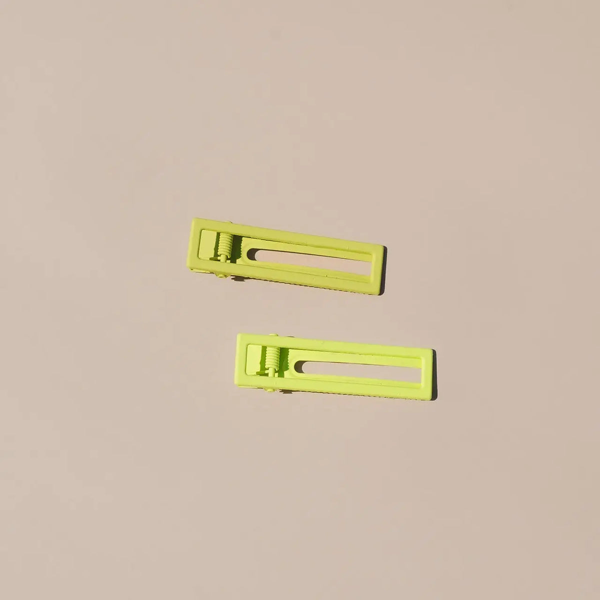 Short Square Clip Duo - Moss