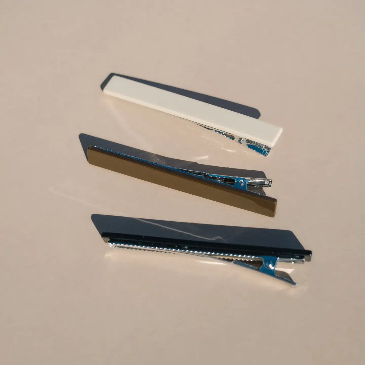 Evie Clip Trio - Neutral Tones