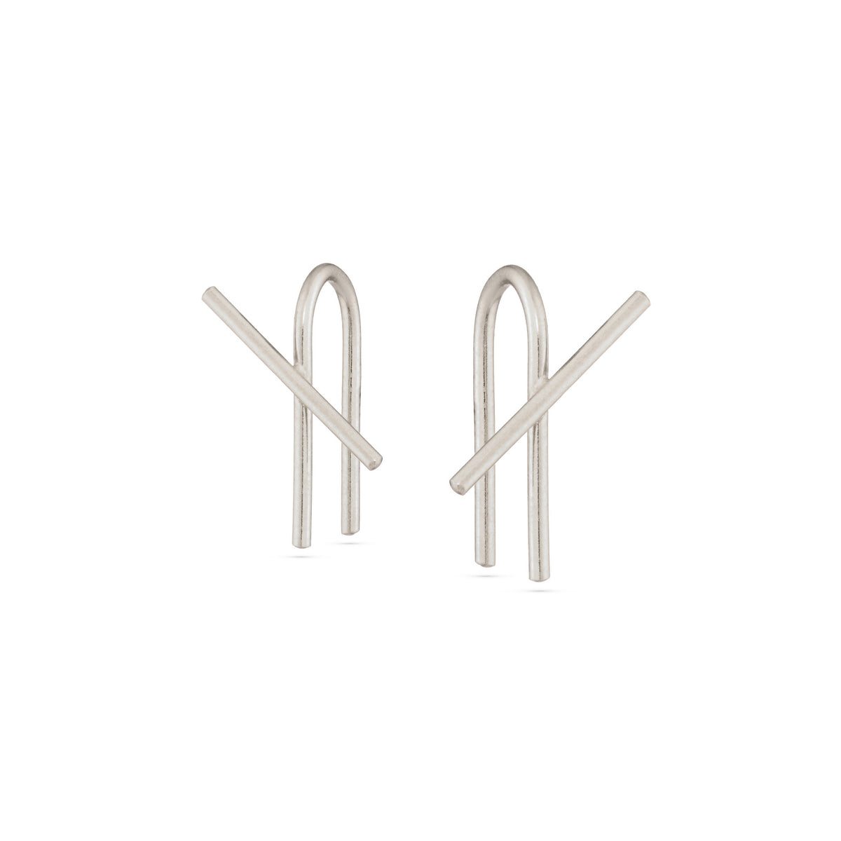 Stem Studs - Silver