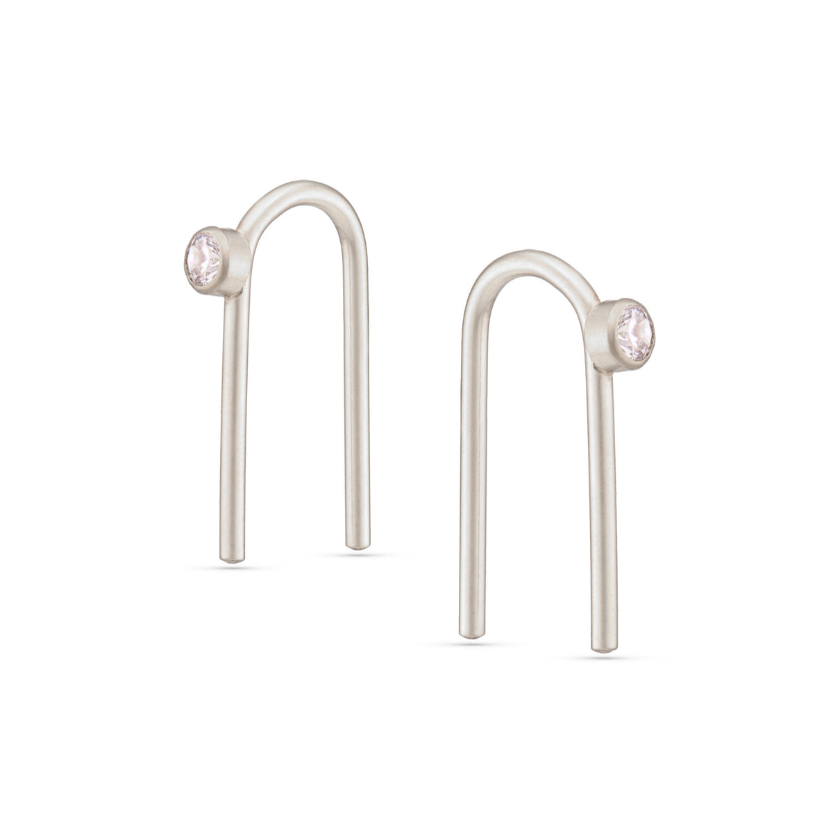 U-Shine Earrings - Silver