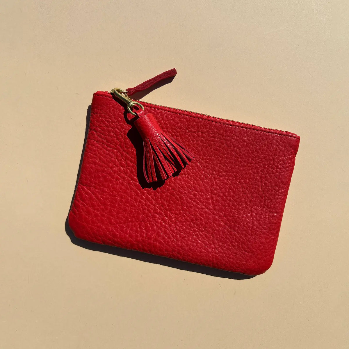 Tassel - Tomato Leather