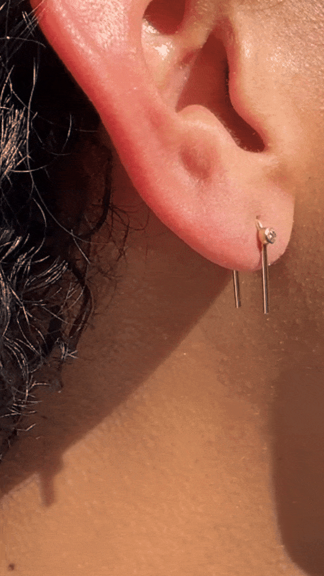 U-Shine Earrings - Silver