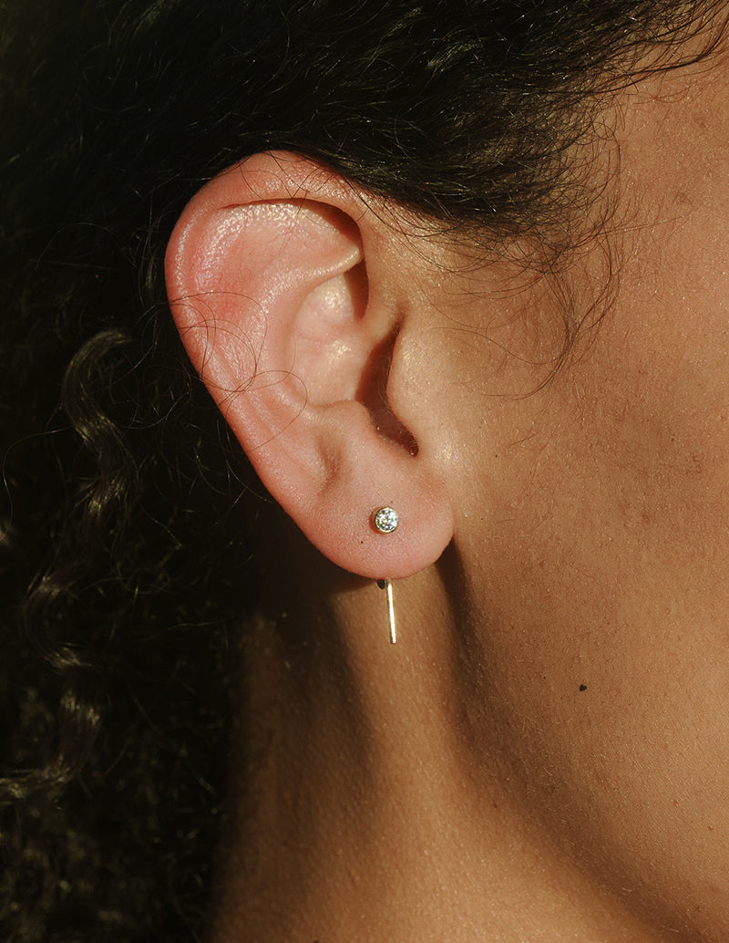 Vowel Earrings