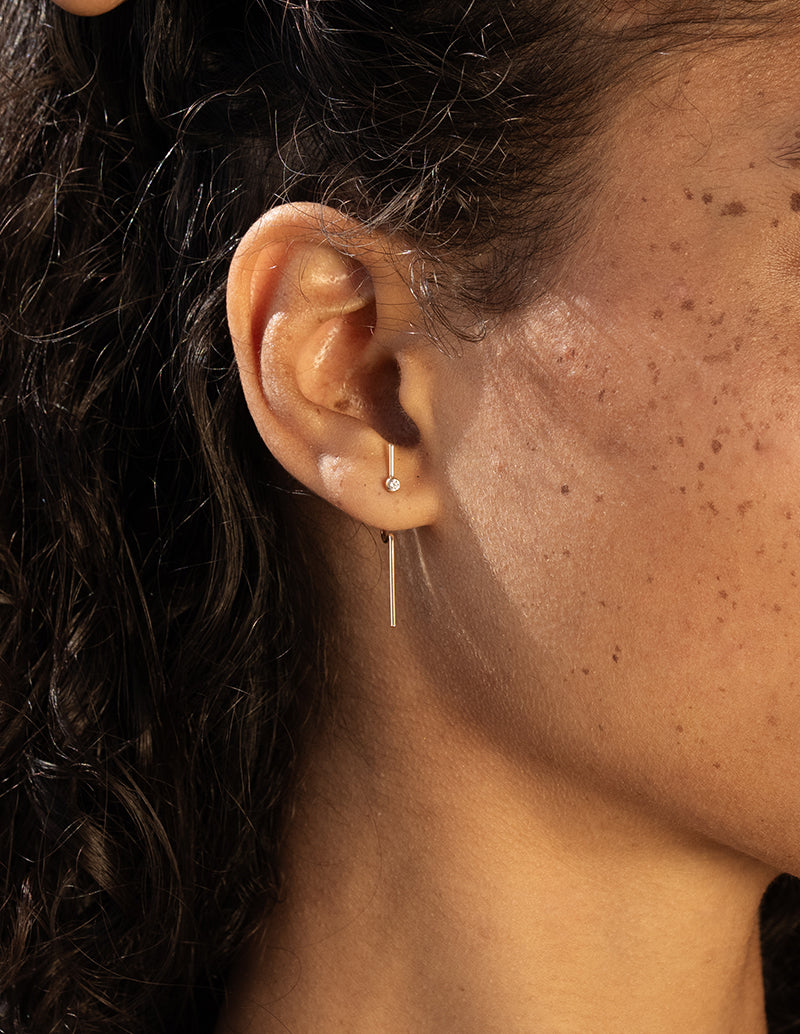 Sash Earrings - Shine
