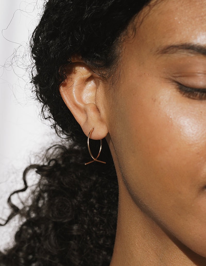 Loopy Earrings - Silver