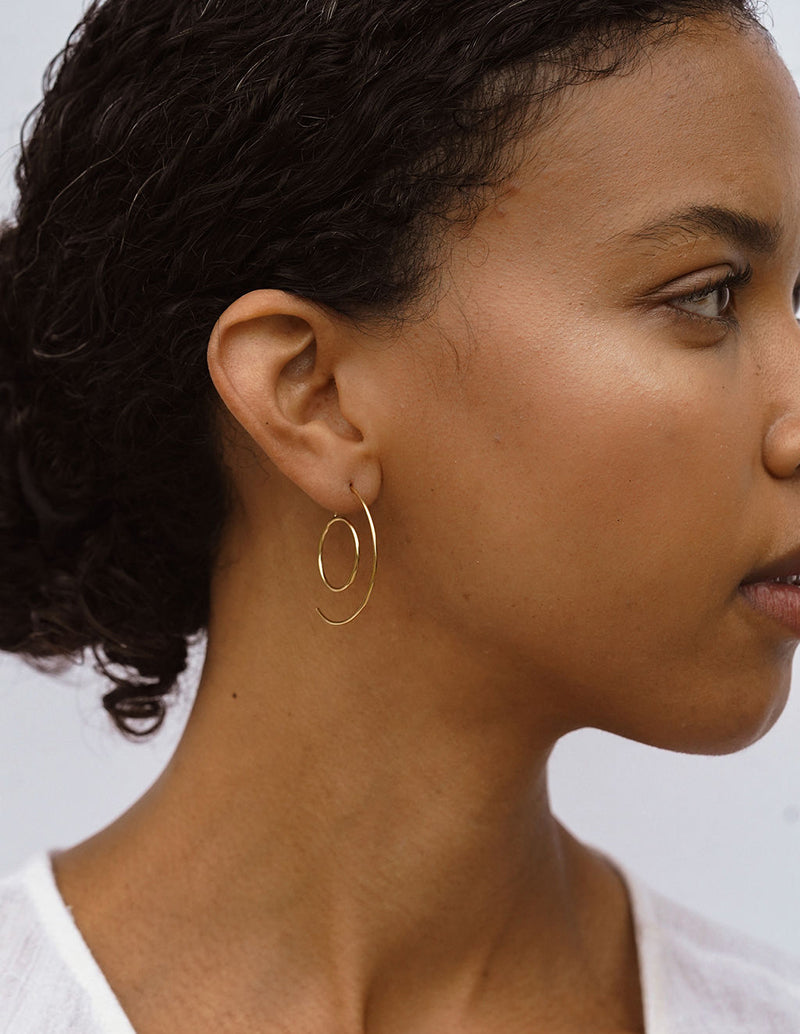 Orcas Earrings - Silver