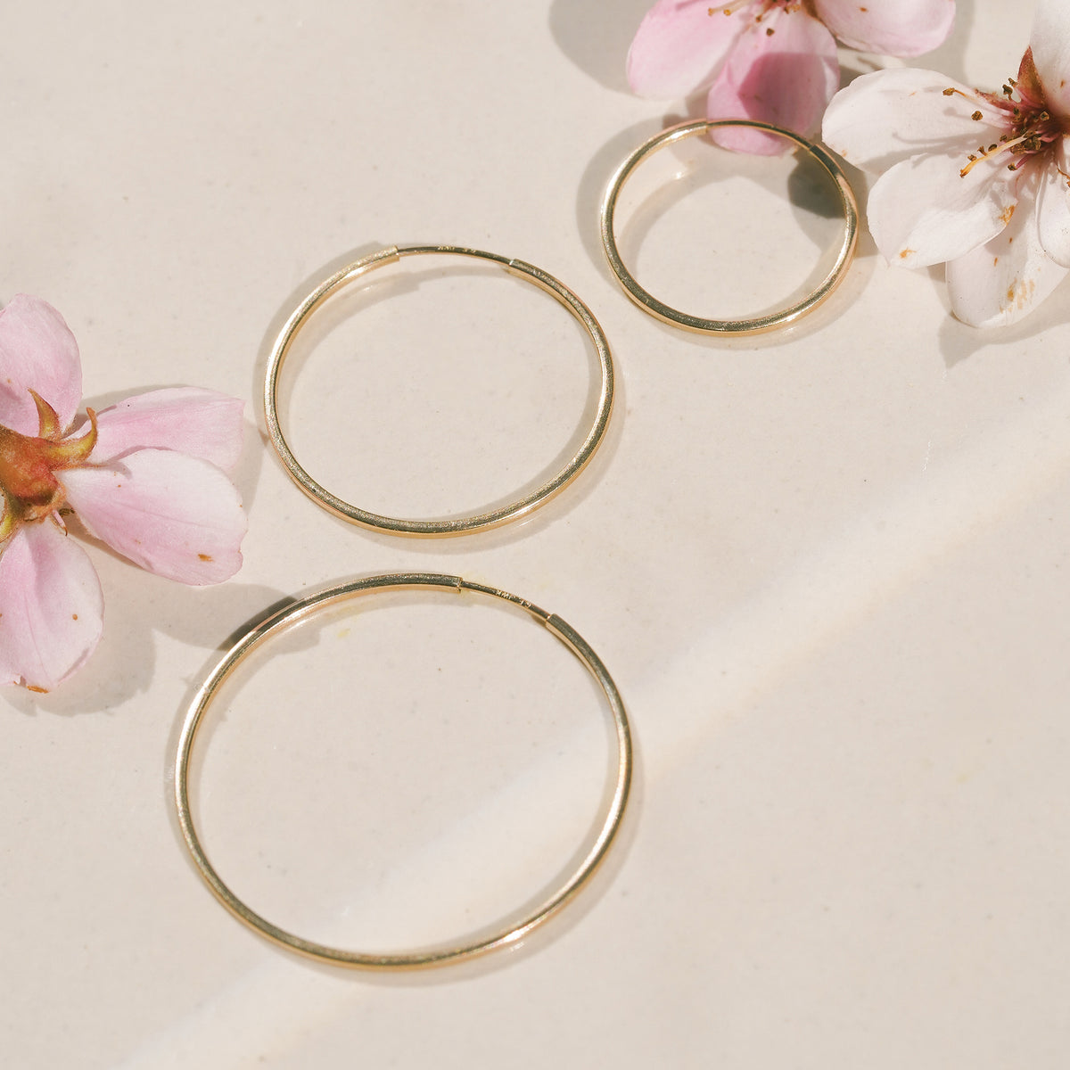Oroboro Hoops - Silver