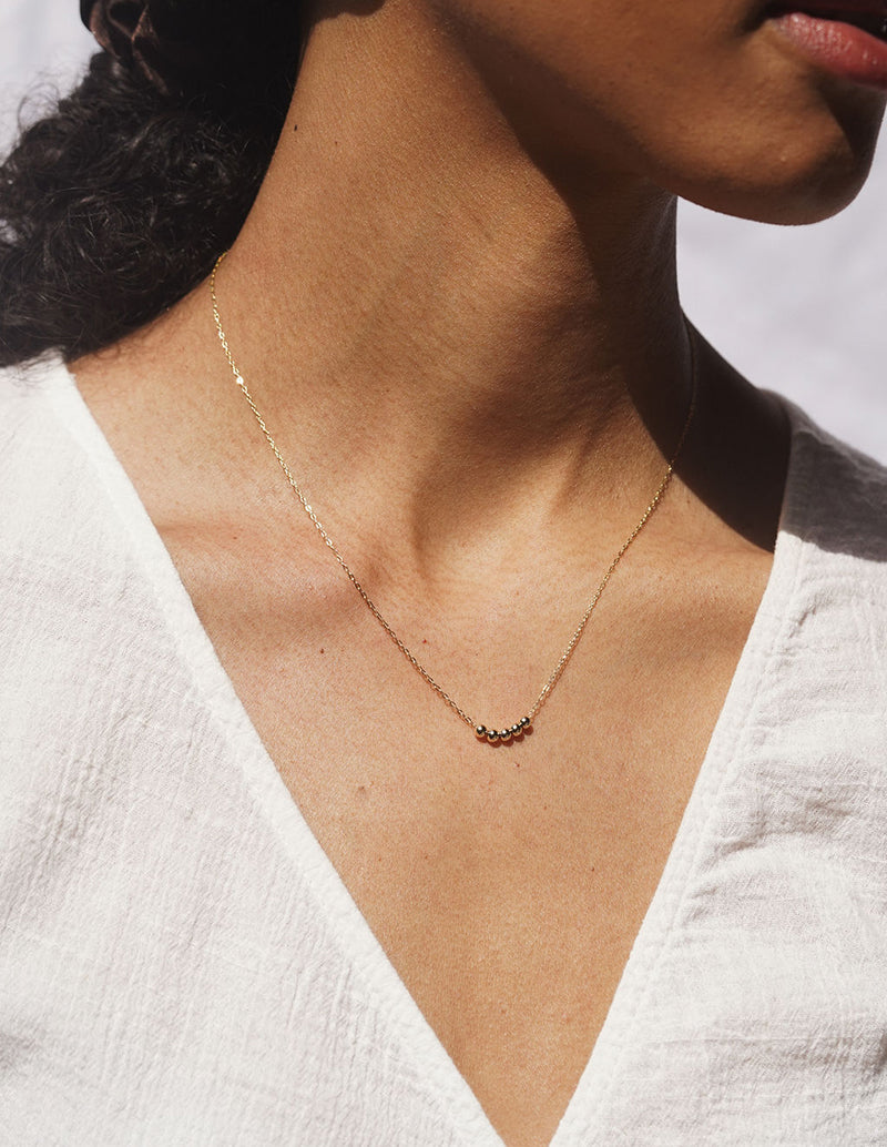Phoebe Necklace (available with 2-5 beads)