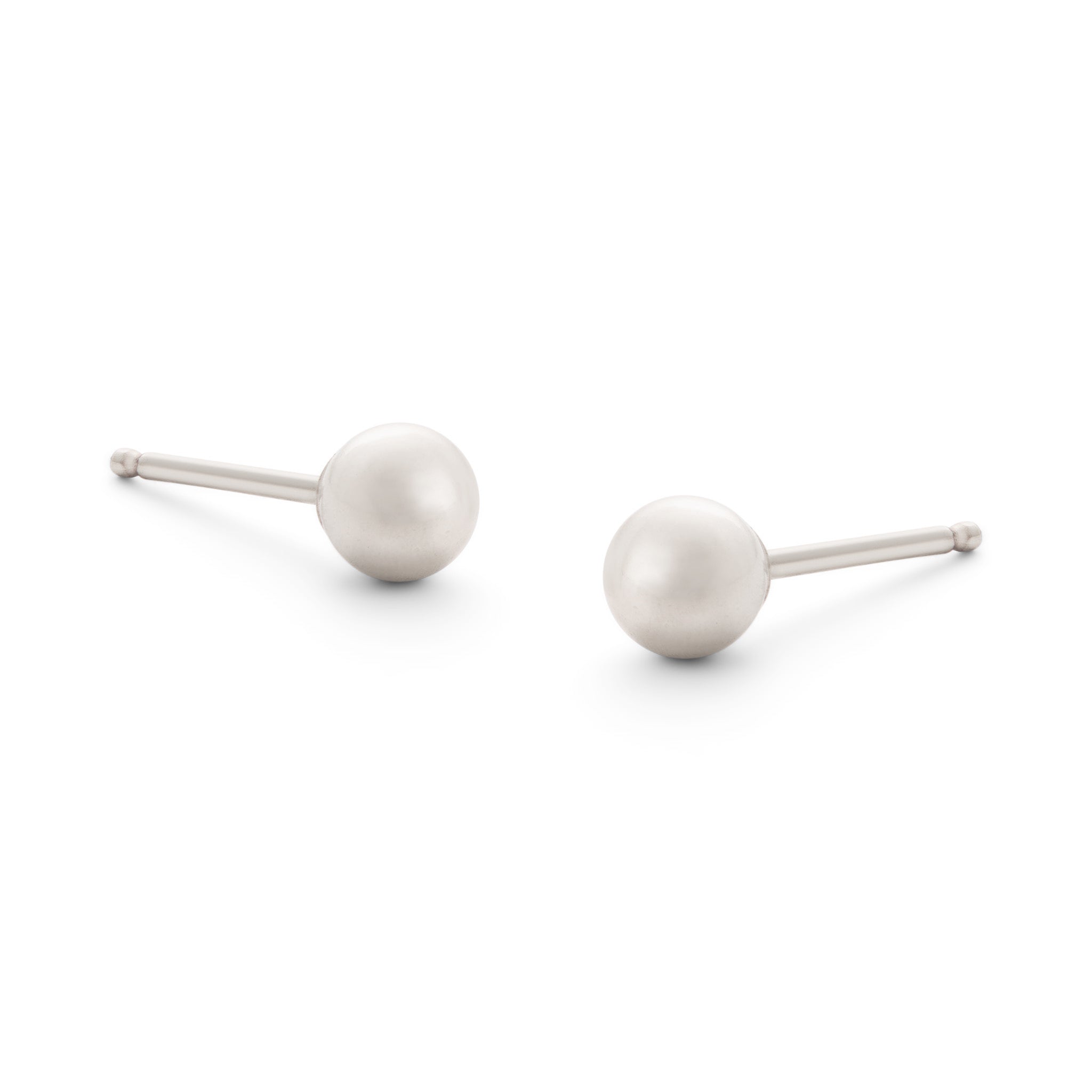 Bocce Studs - Silver