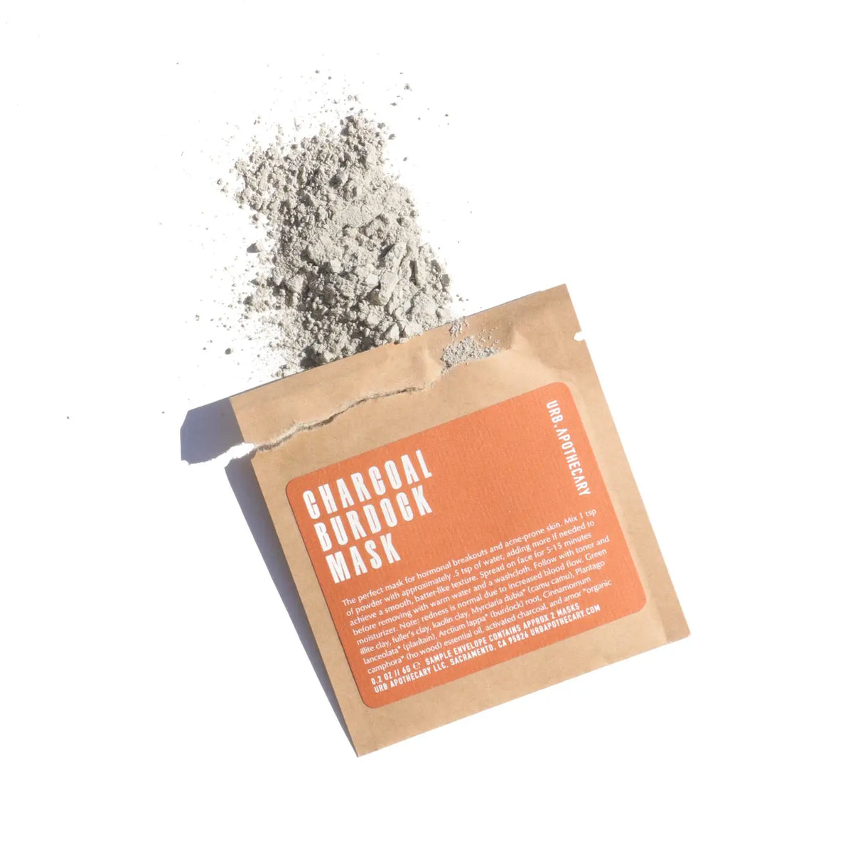 Charcoal Burdock Mask Single