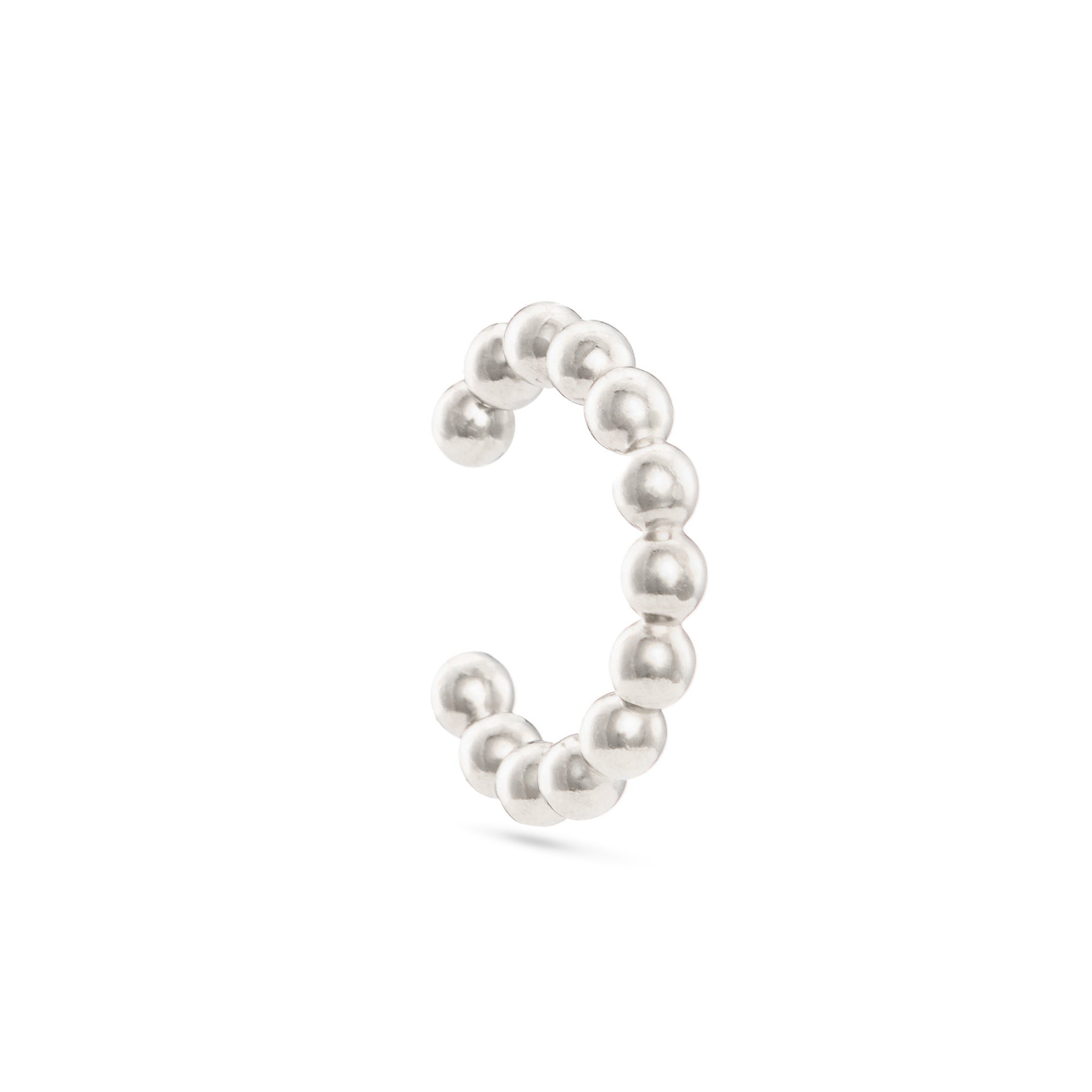 Flora Ear Cuff - Silver