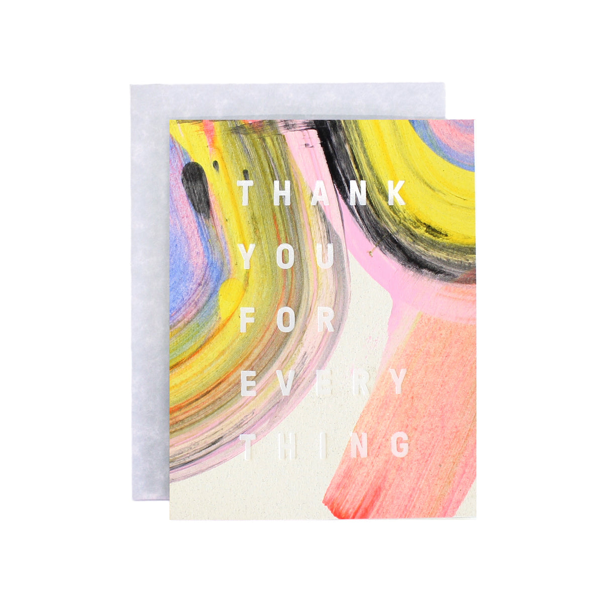 Rainbow Thank You Card