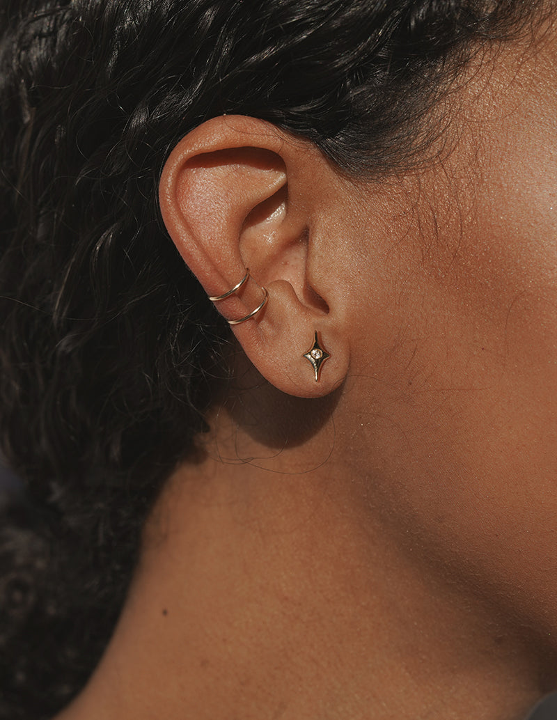 Gemini Ear Cuff - Silver